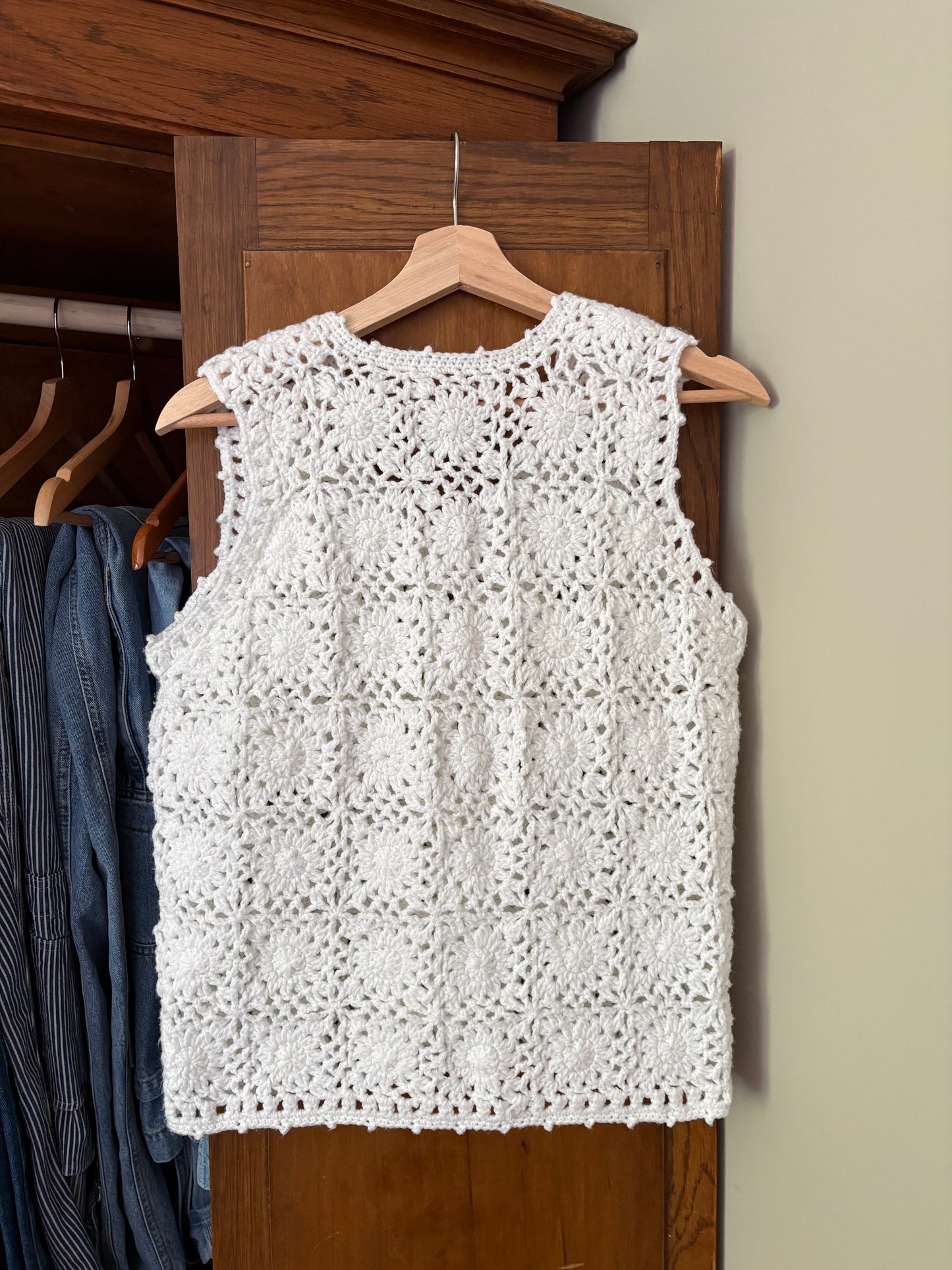 Débardeur en crochet (Small)