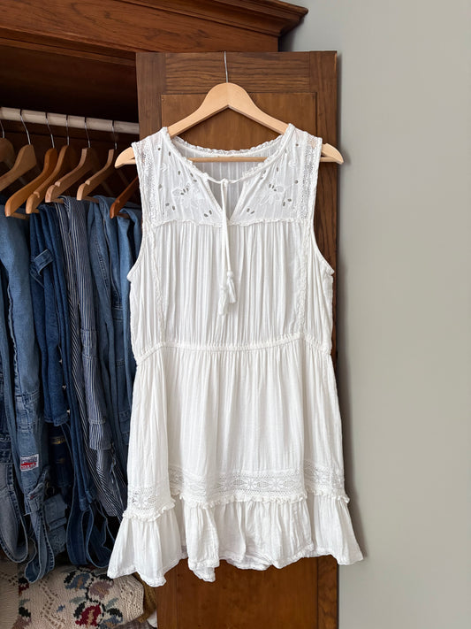 Robe blanche Lucky Brand (Large)