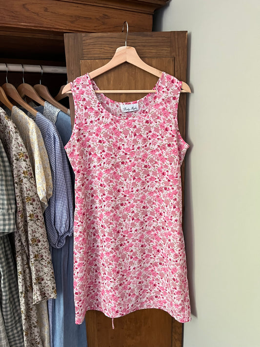 Robe fleurie rose (M/L)