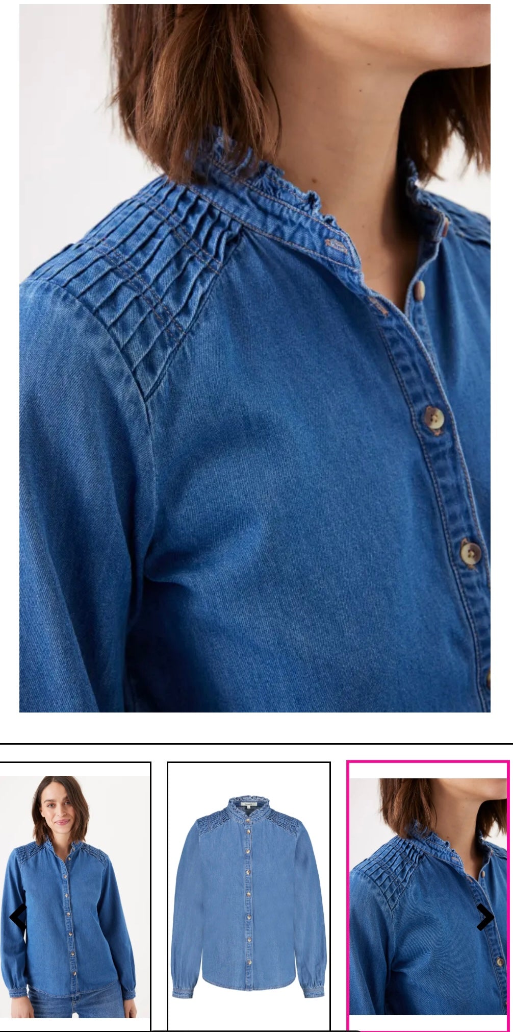 Chemise en denim (Small)