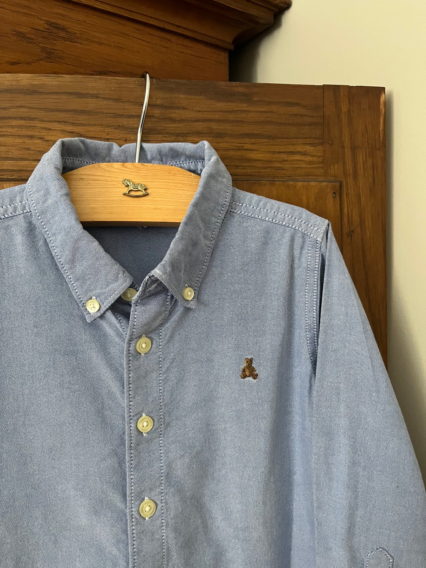 Chemise bleu denim GAP (3-4 ans)