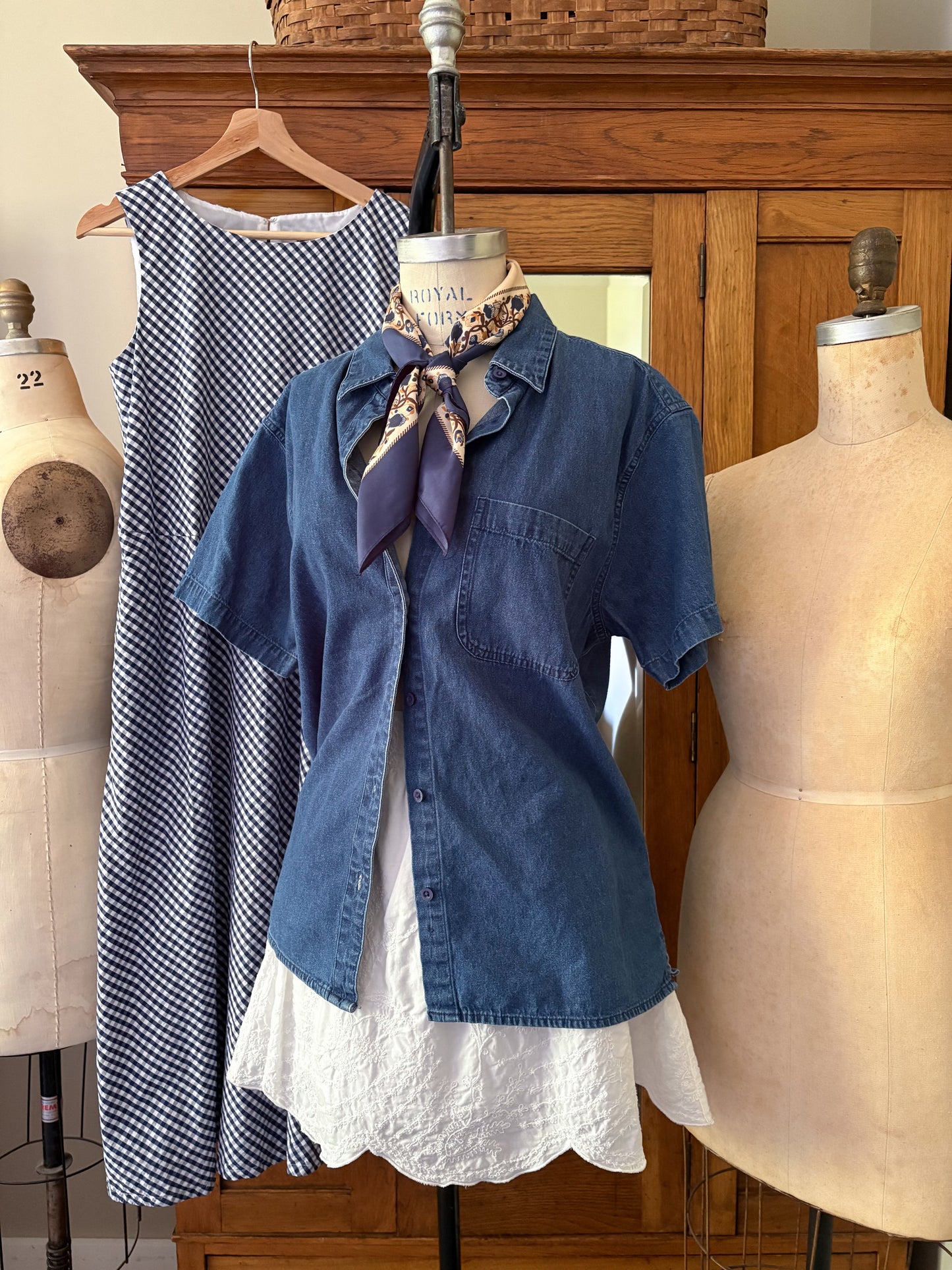 Chemise en denim (Médium)