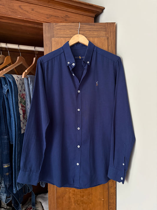 Chemise Ralph Lauren marine (Large) *Telle quelle