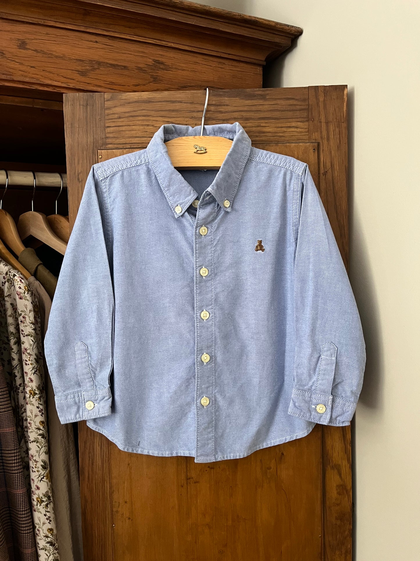 Chemise bleu denim GAP (3-4 ans)