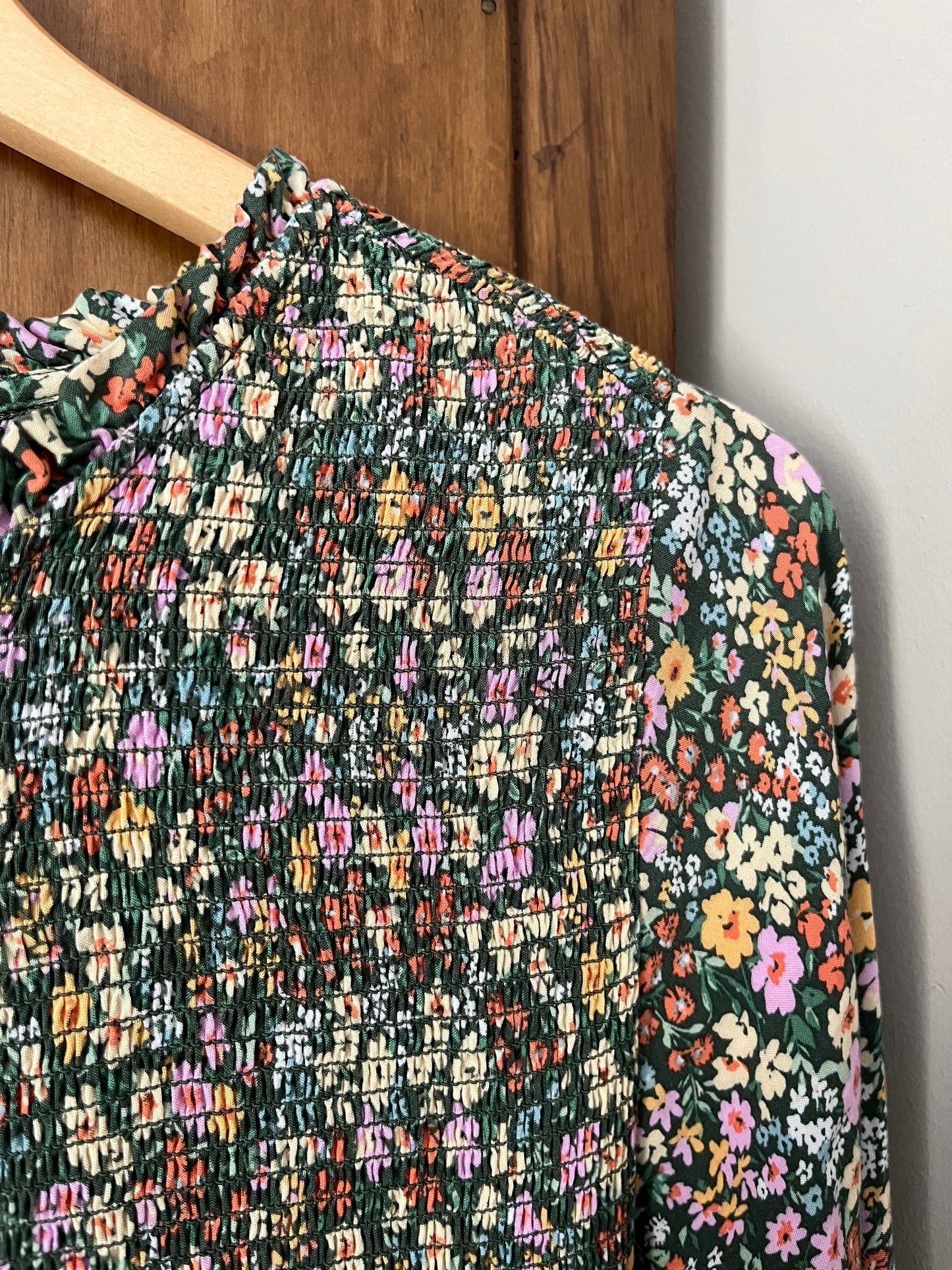 Robe longue fleurie (Médium)