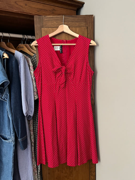 Robe à pois rouge (Small)
