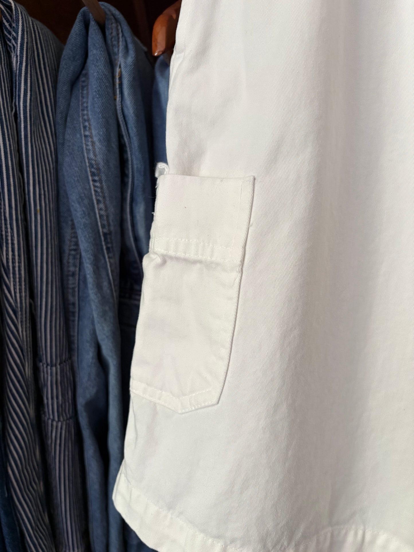 Short blanche vintage (Large)