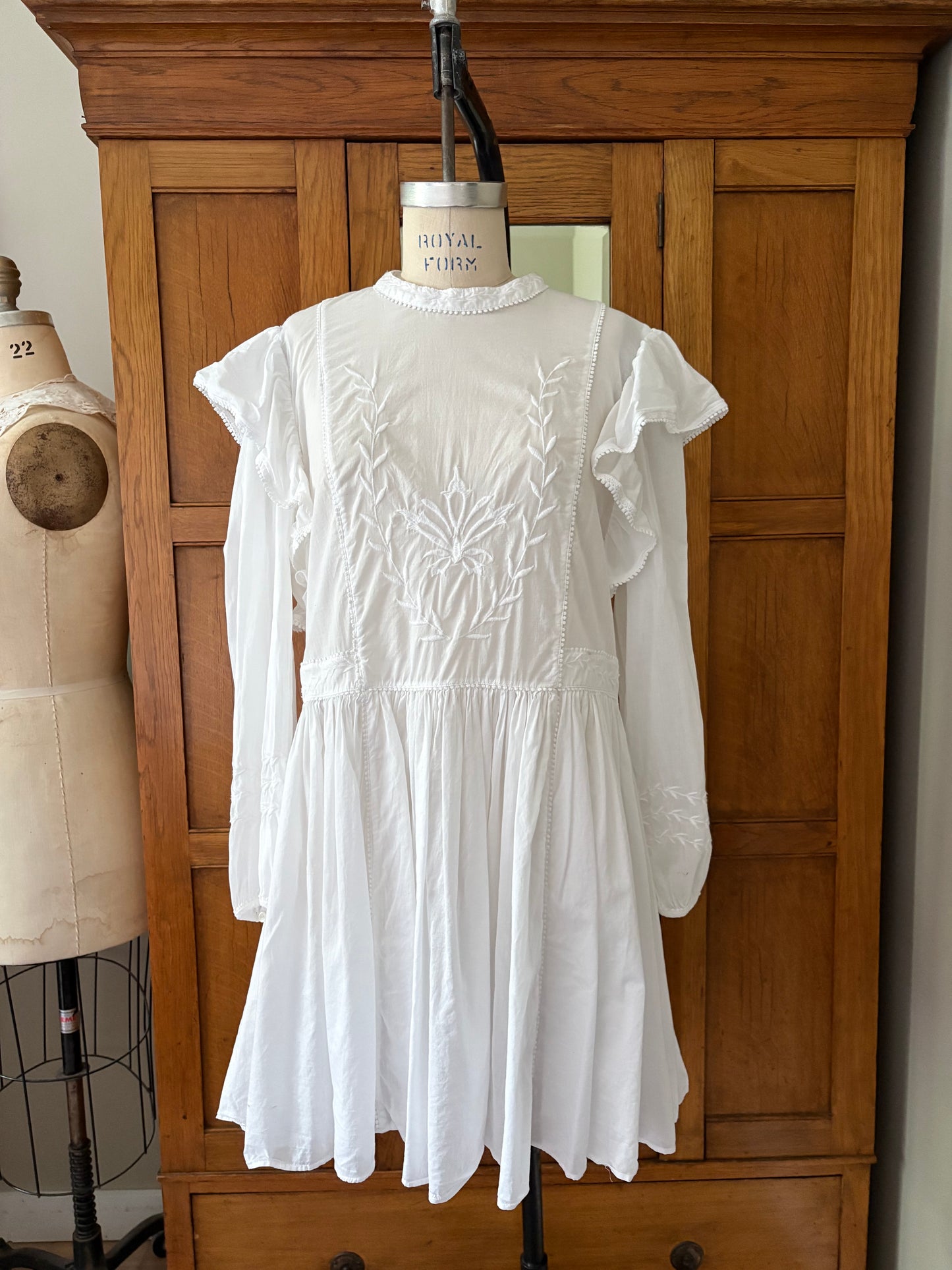 Robe blanche Banana Republic * transparente * (Large)