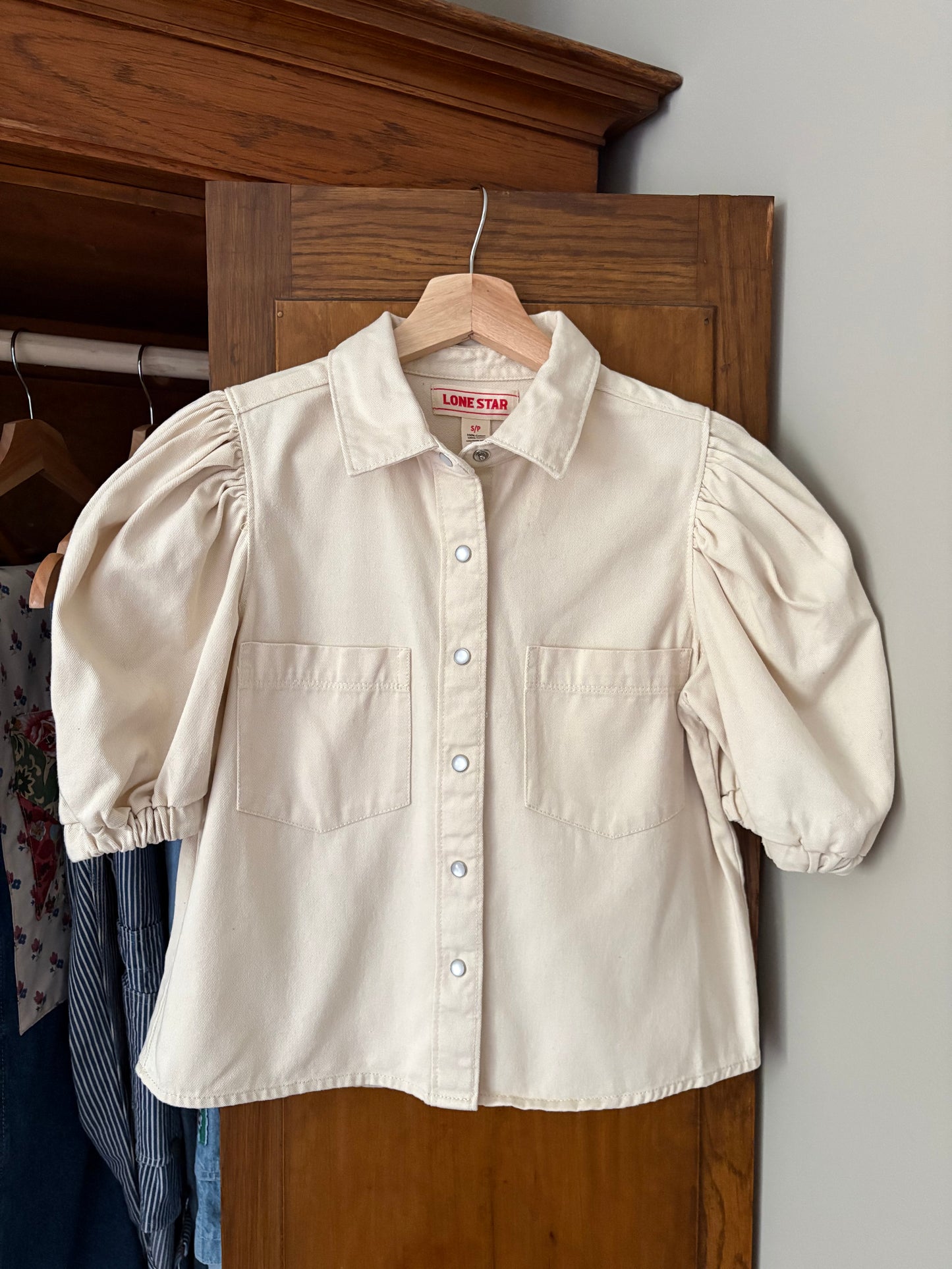 Chemise manches bouffantes (Small)