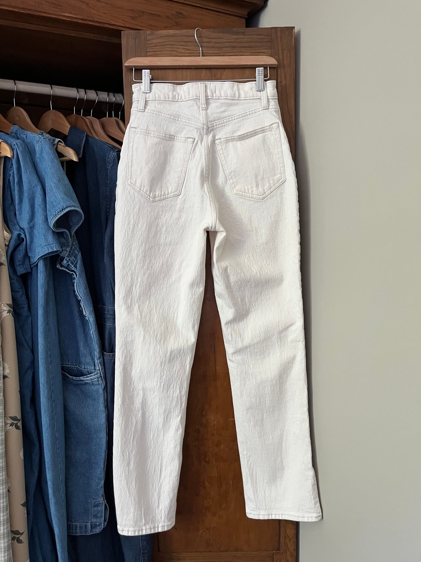 Jeans blanche Abercrombie (Xsmall)