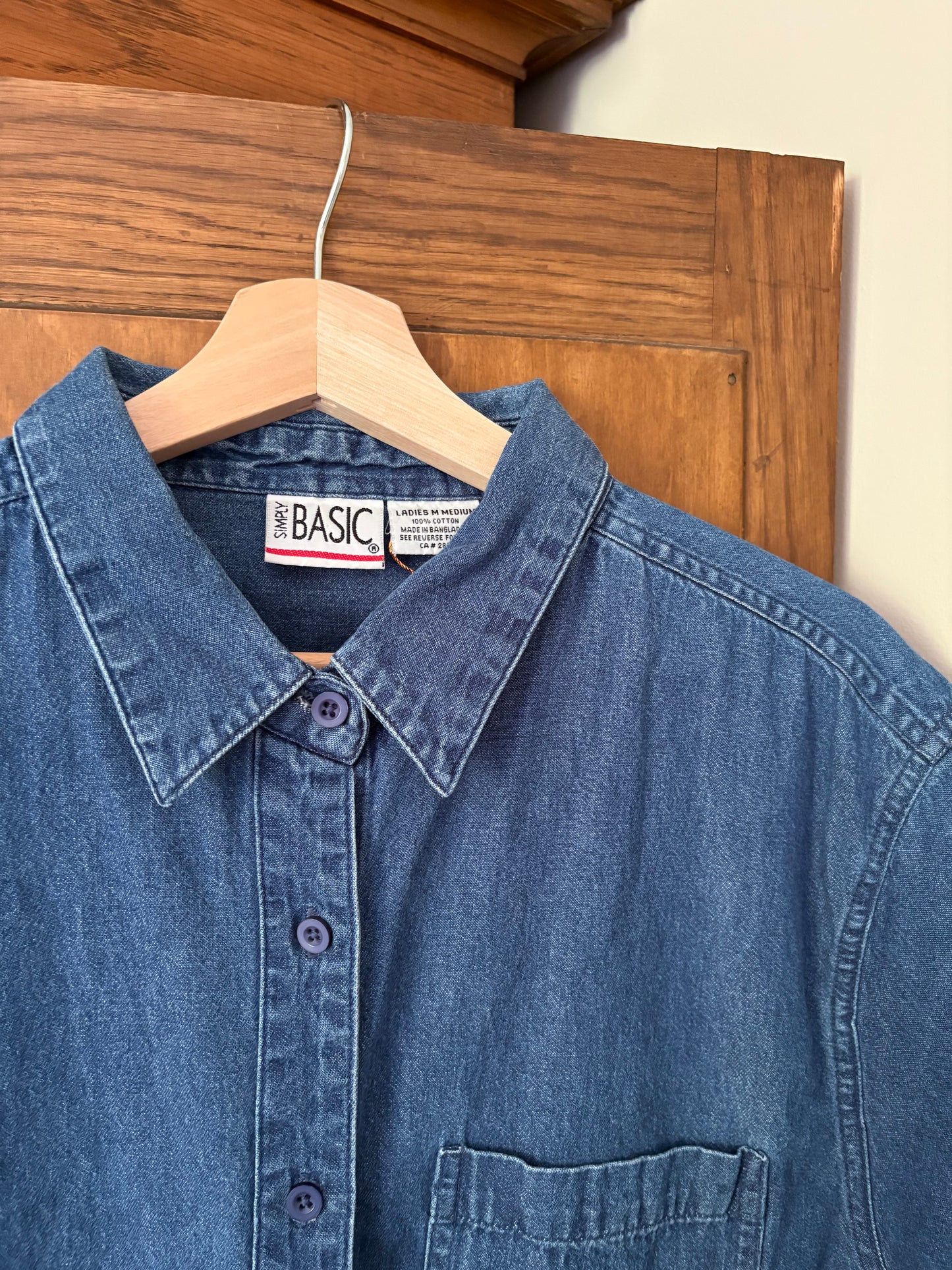 Chemise en denim (Médium)