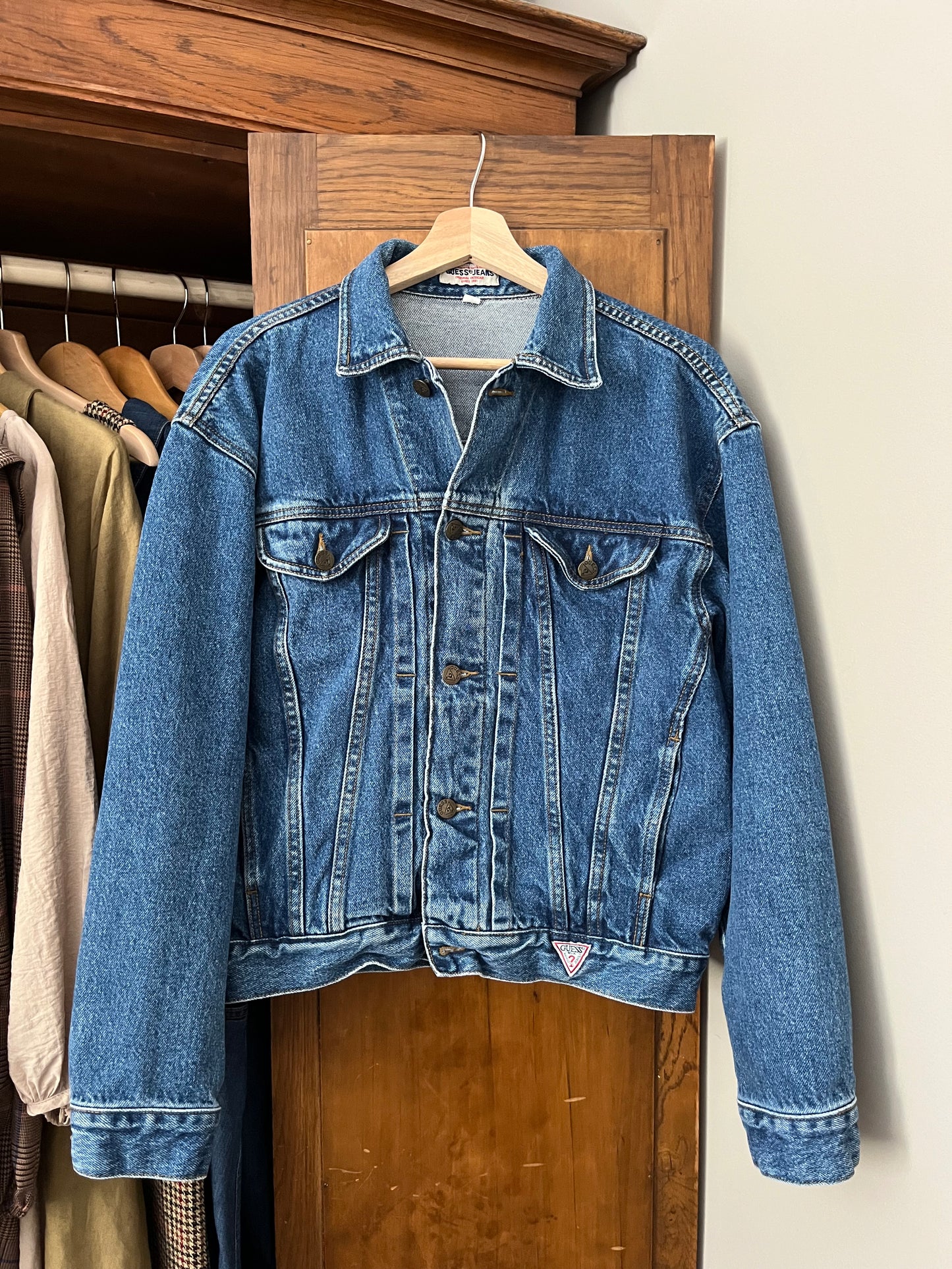 Manteau en denim vintage Guess (M/L)