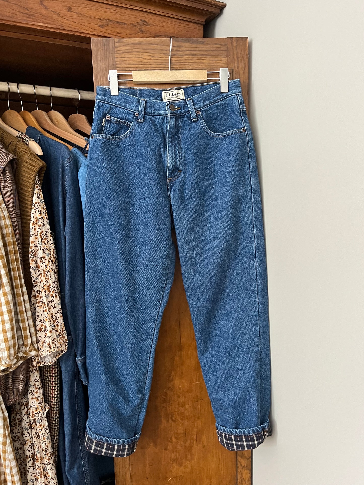 Jeans doublé vintage L.L.Bean (Médium)