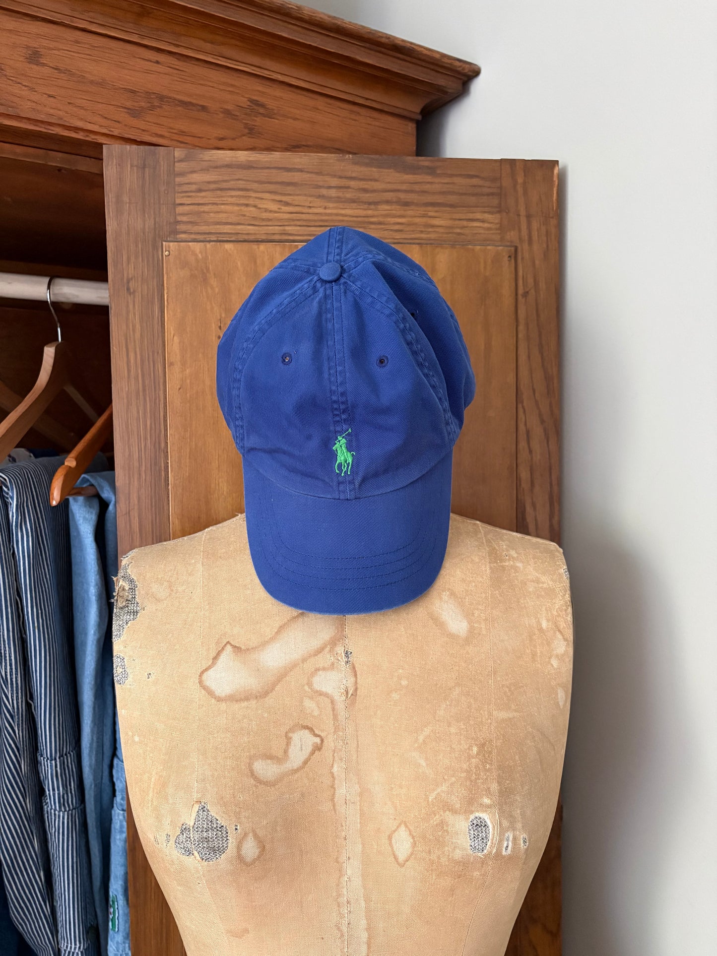 Casquette Ralph Lauren bleu (O/S)