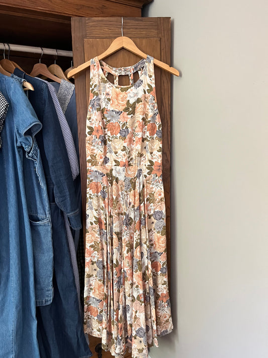 Robe fleurie vintage (Large)