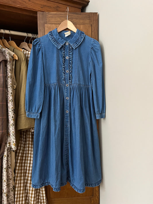 Robe en denim Laura Ashley (11 ans) * Telle quelle