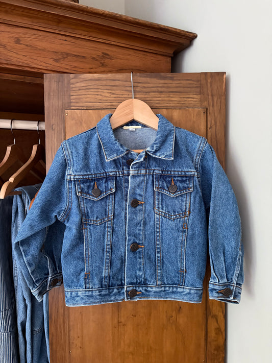 Manteau en denim vintage (2-3 ans)