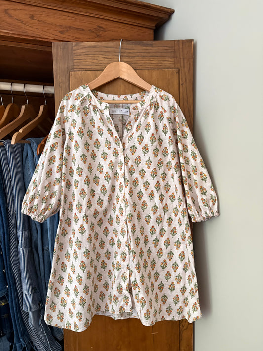 Robe fleurie Zara (7 ans)