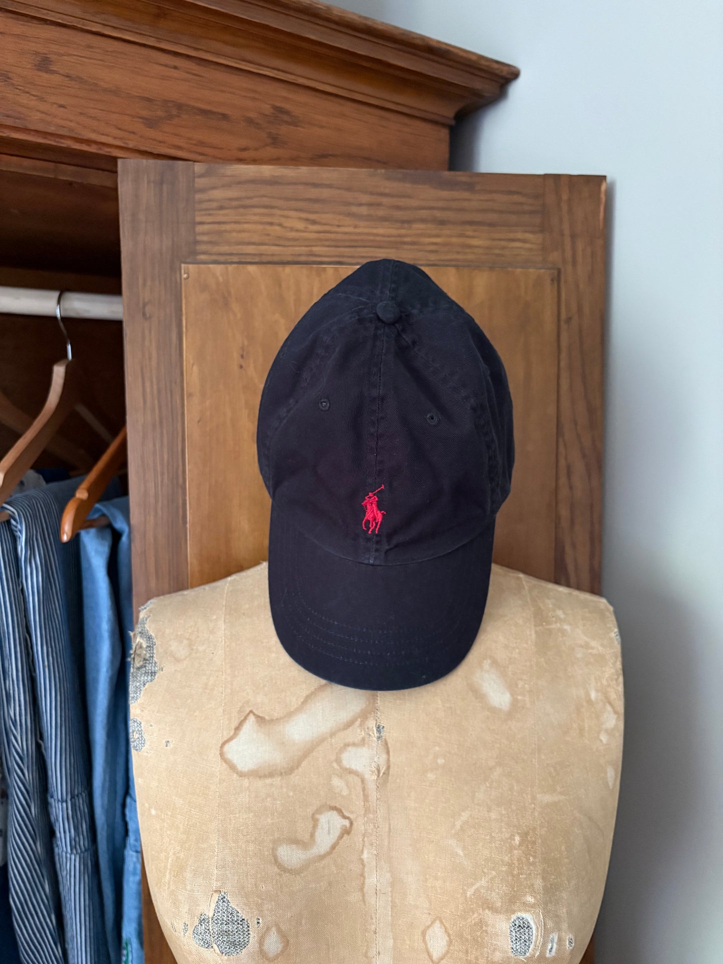 Casquette Ralph Lauren noir (O/S)