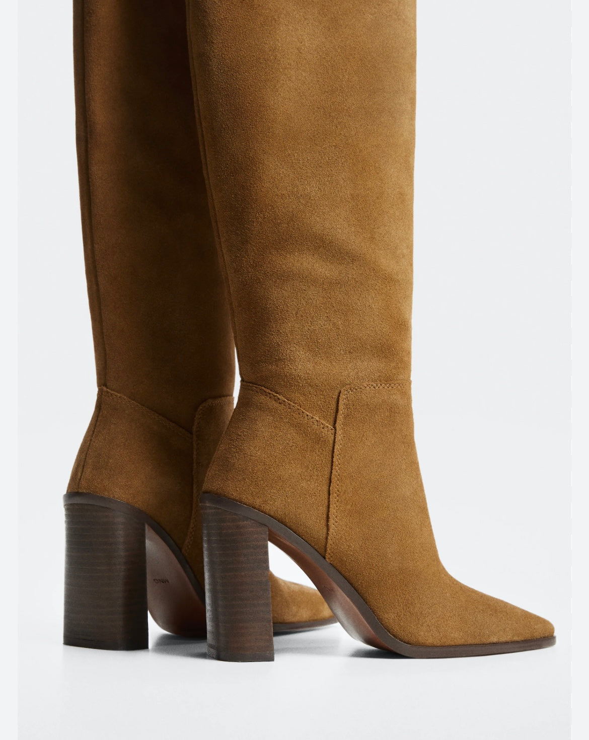 Bottes hautes en suède (Pointure 9.5)