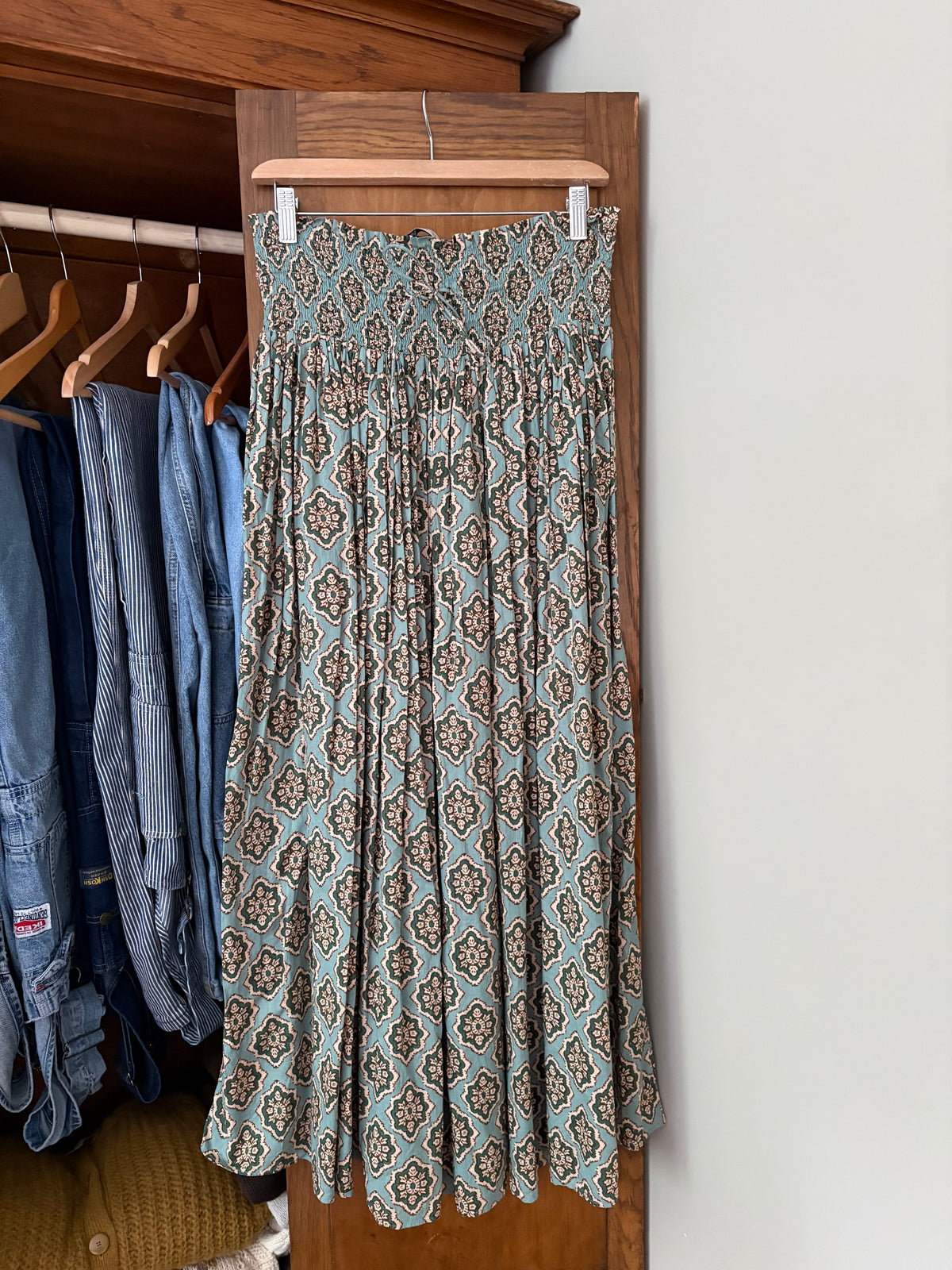 Jupe longue à motif Zara (S/M)