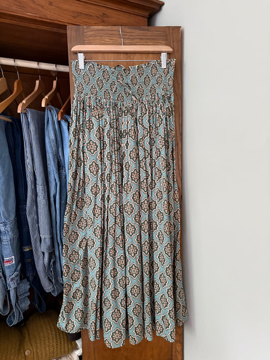 Jupe longue à motif Zara (S/M)