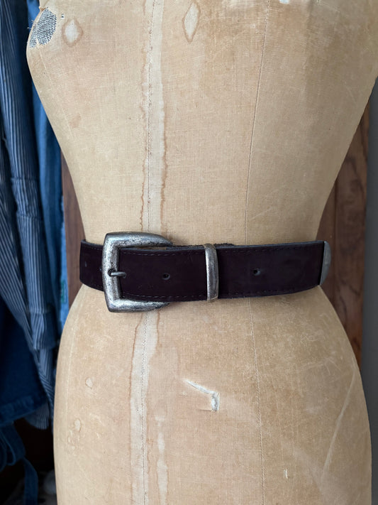 Ceinture en cuir véritable (XSmall)