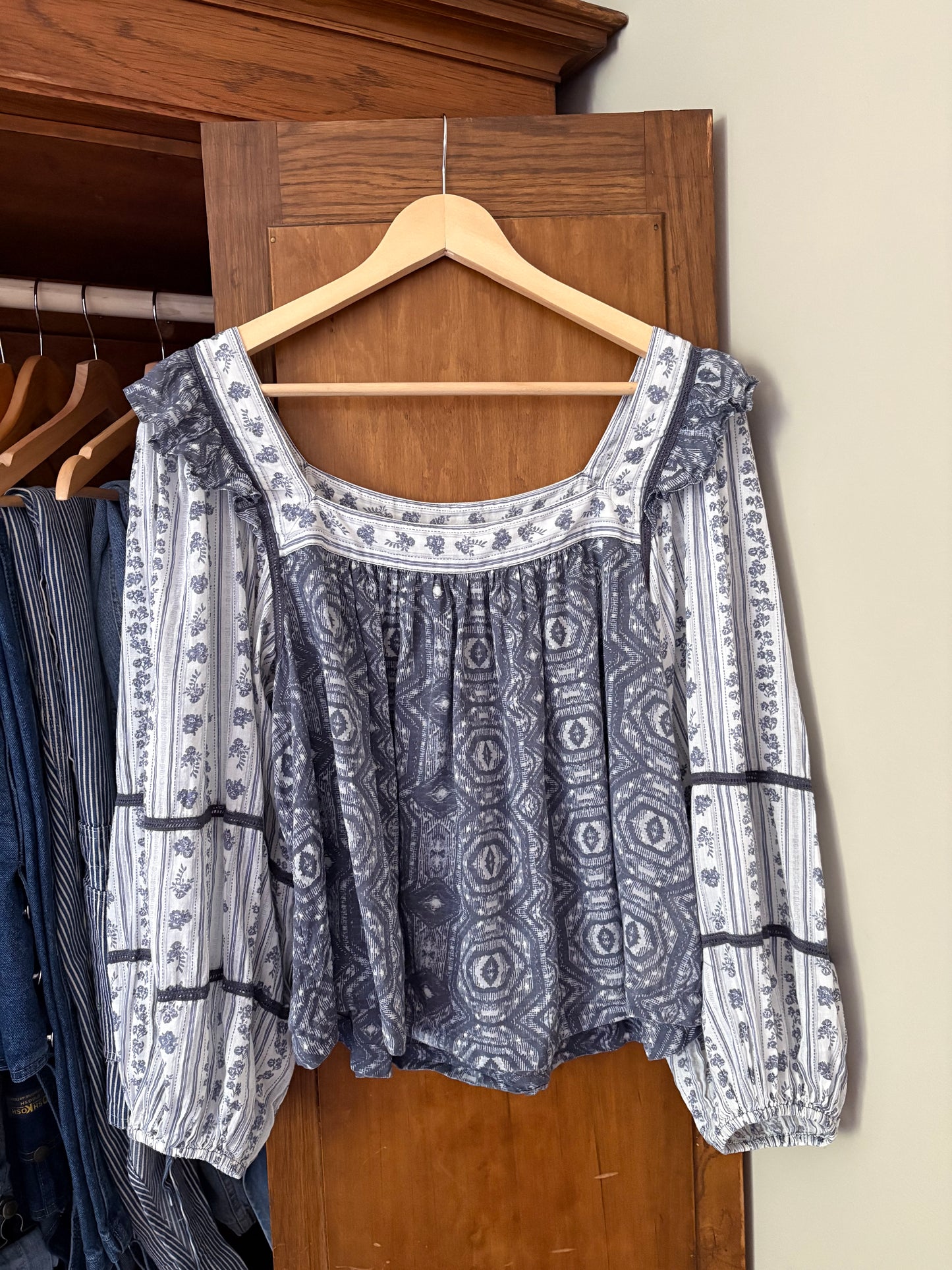 Blouse à motif Free People (Large)