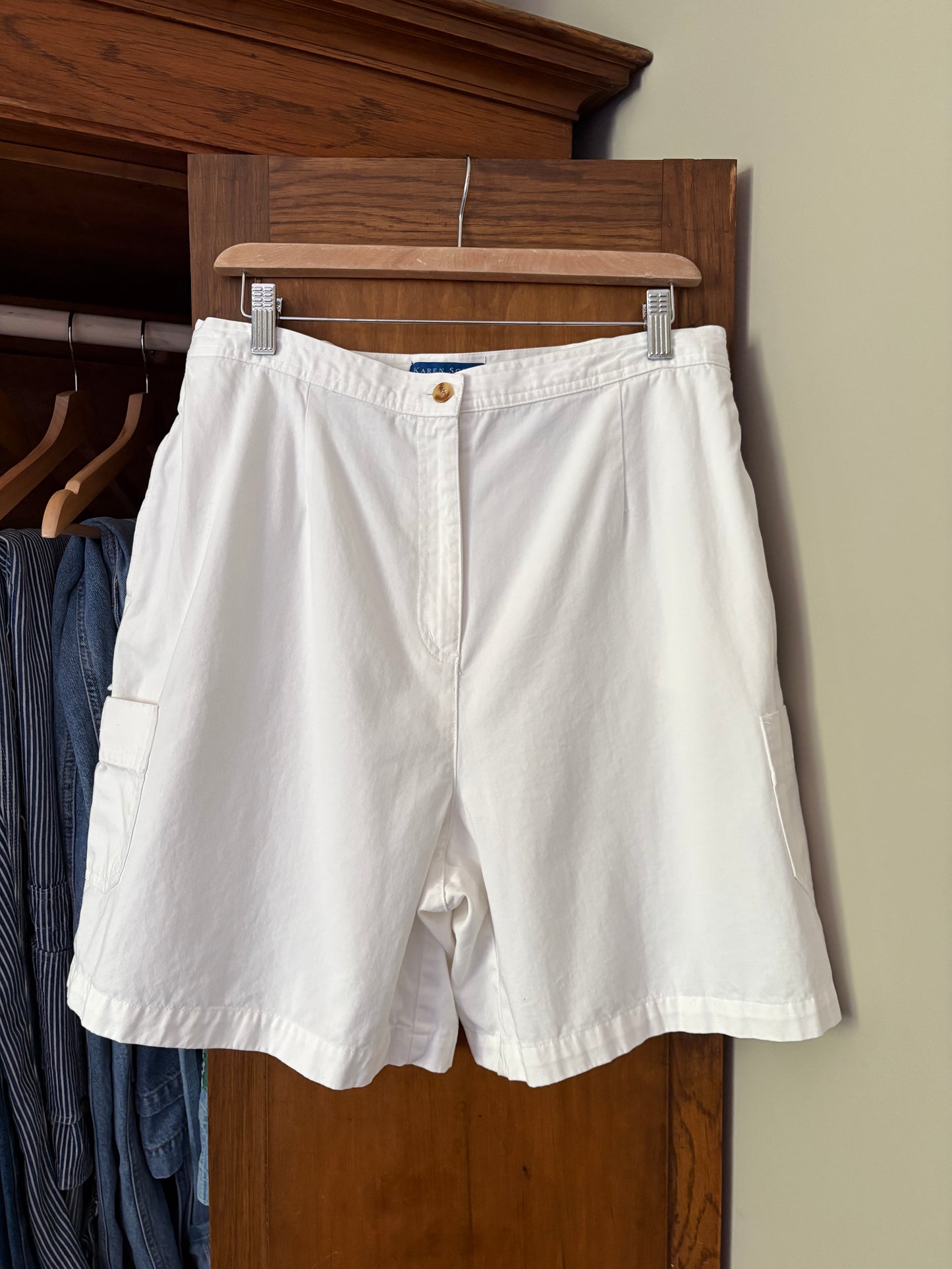 Short blanche vintage (Large)