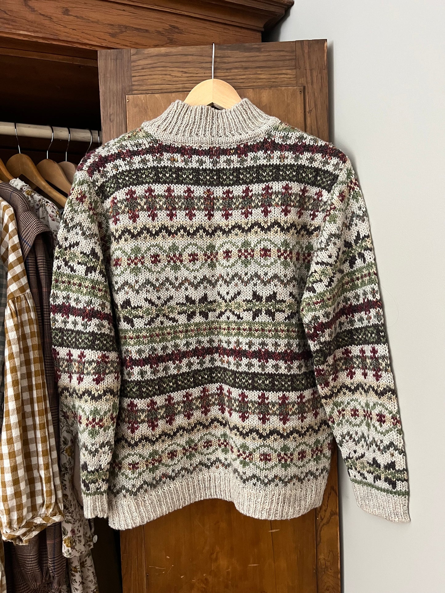 Tricot vintage motif hivernal (Small)