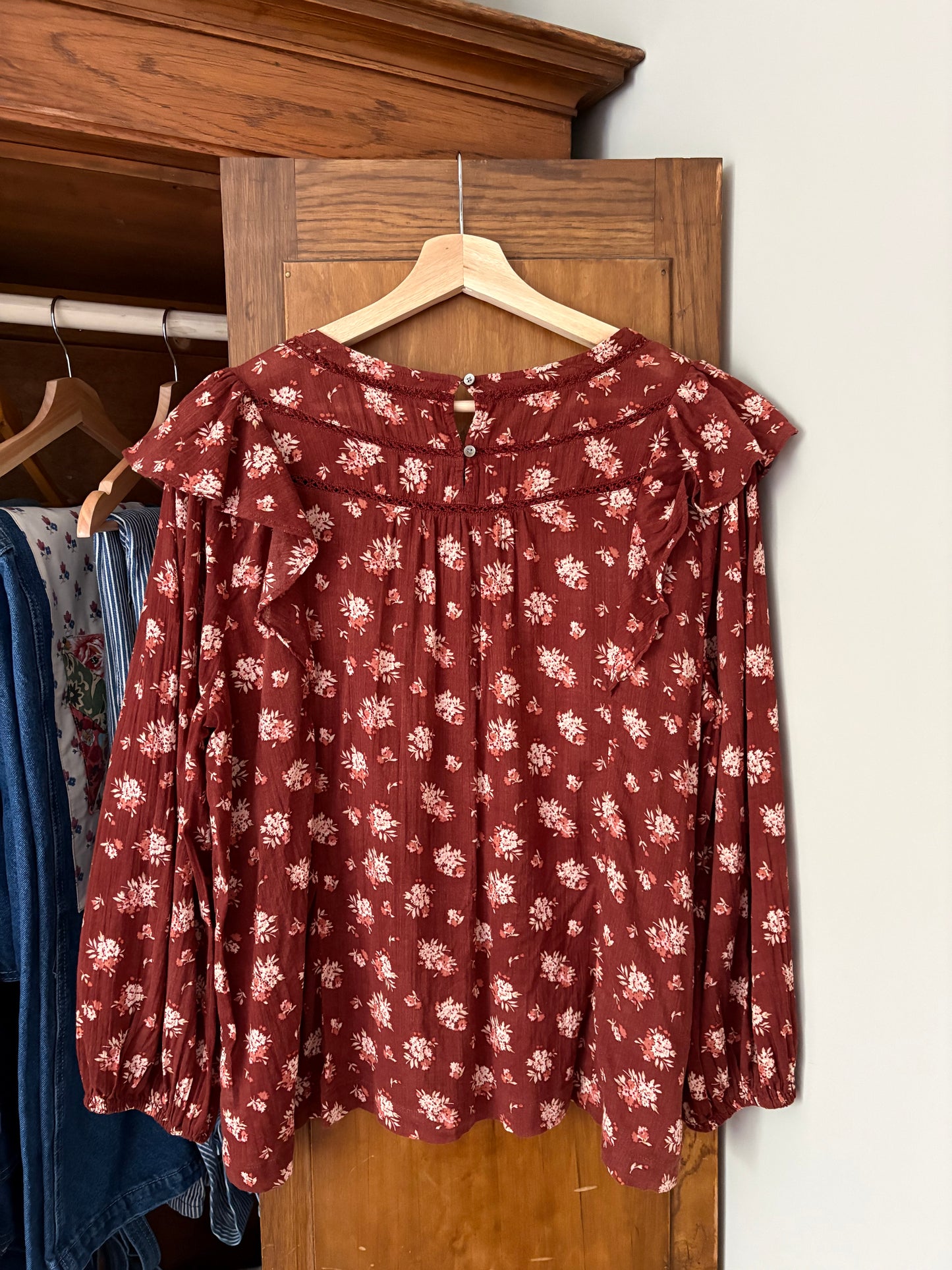 Chemisier fleuri Madewell (Xlarge)