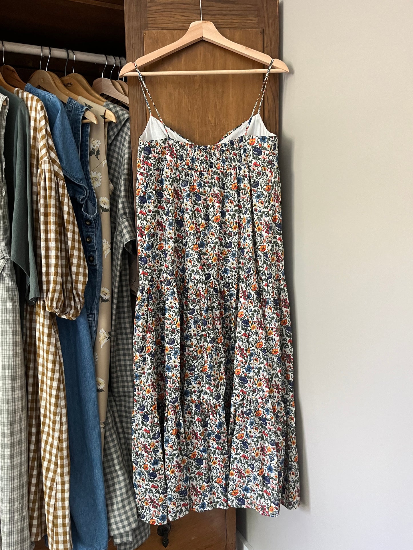 Robe longue fleurie J.Crew (S/M)
