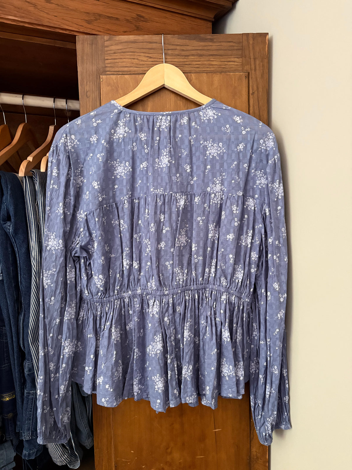 Blouse fleurie American Eagle (M/L)