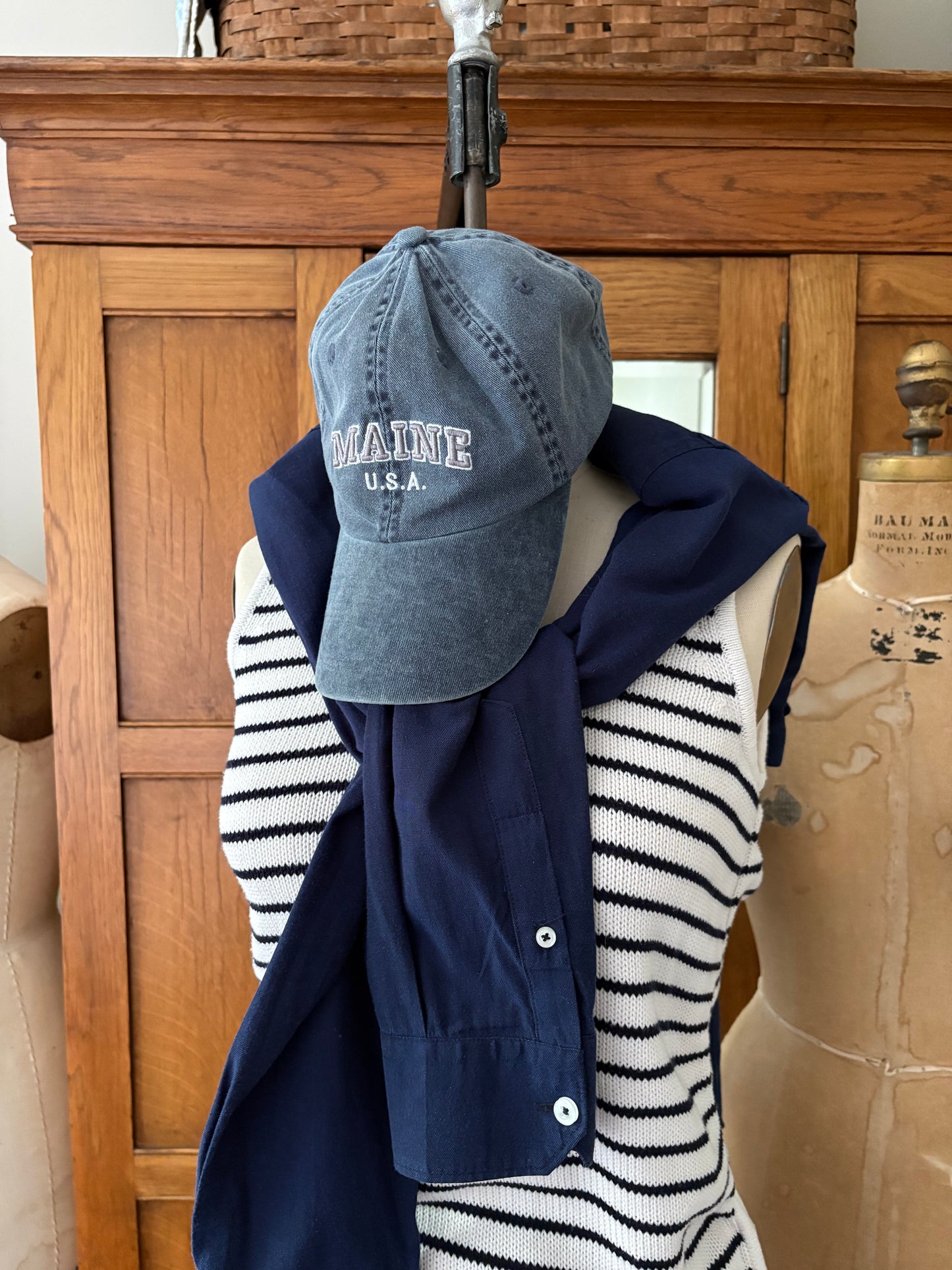 Casquette effet denim fisherman (O/S)