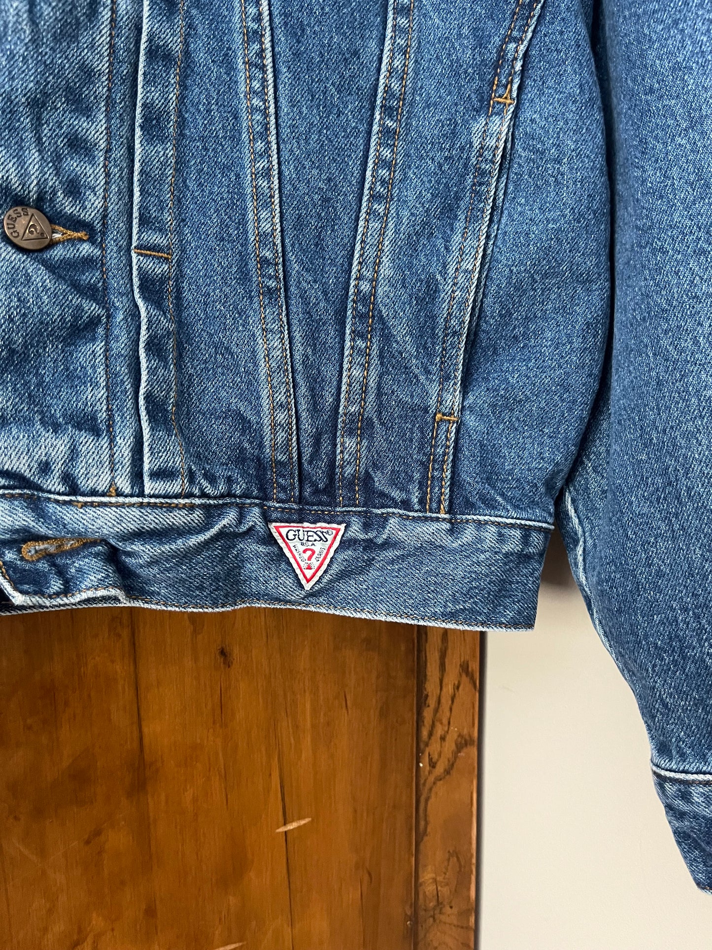 Manteau en denim vintage Guess (M/L)