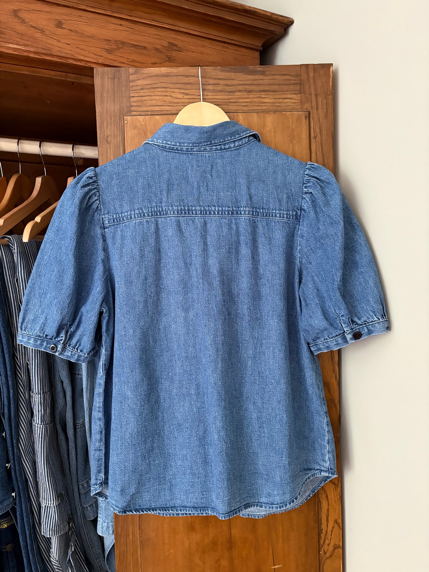 Blouse en denim Aritzia (Small)