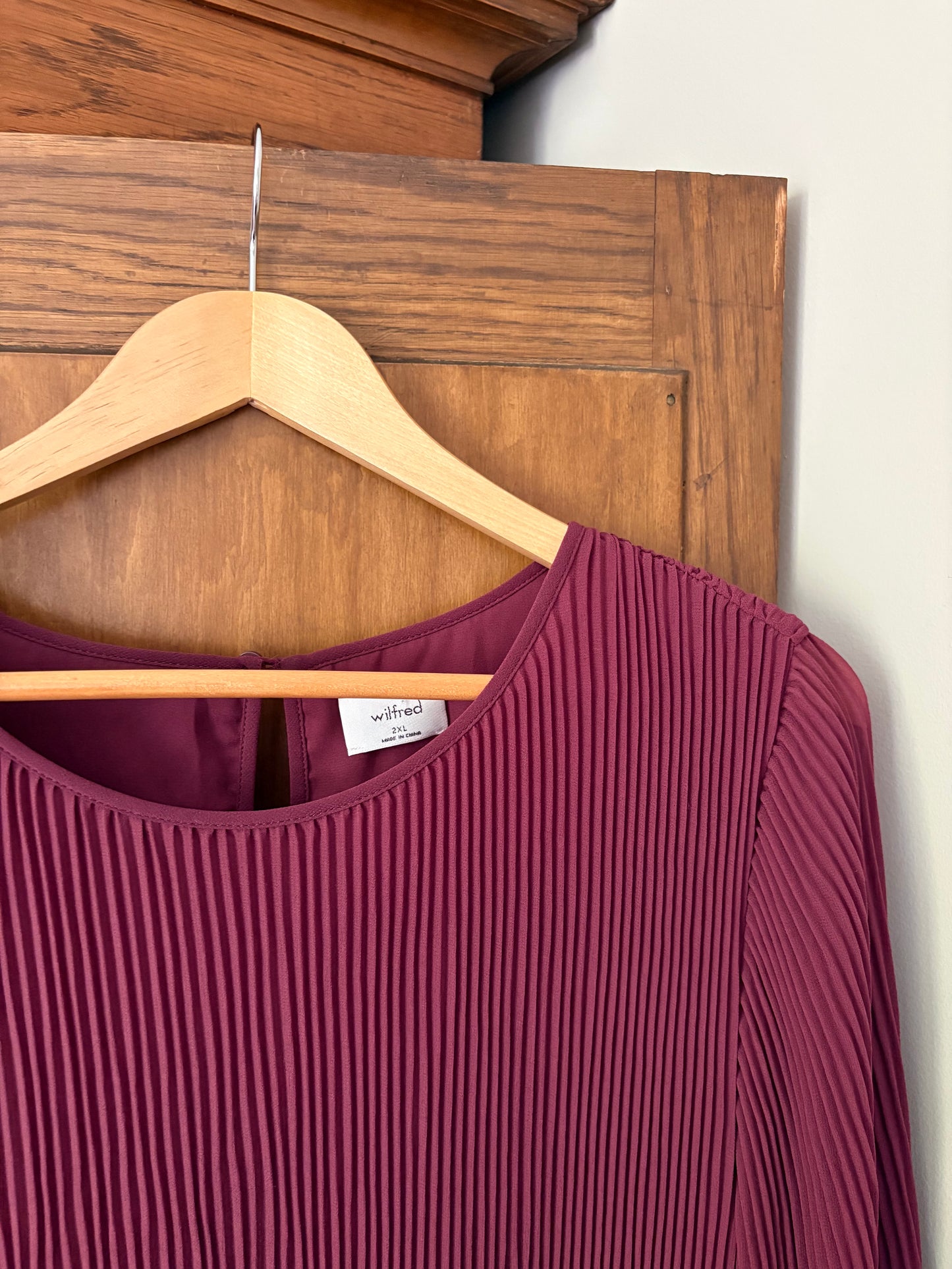 Robe bourgogne Aritzia (Xxlarge)