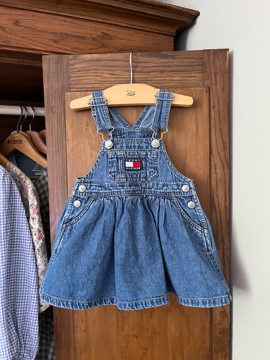 Robe en denim vintage Tommy Hilfiger (6-12 mois)