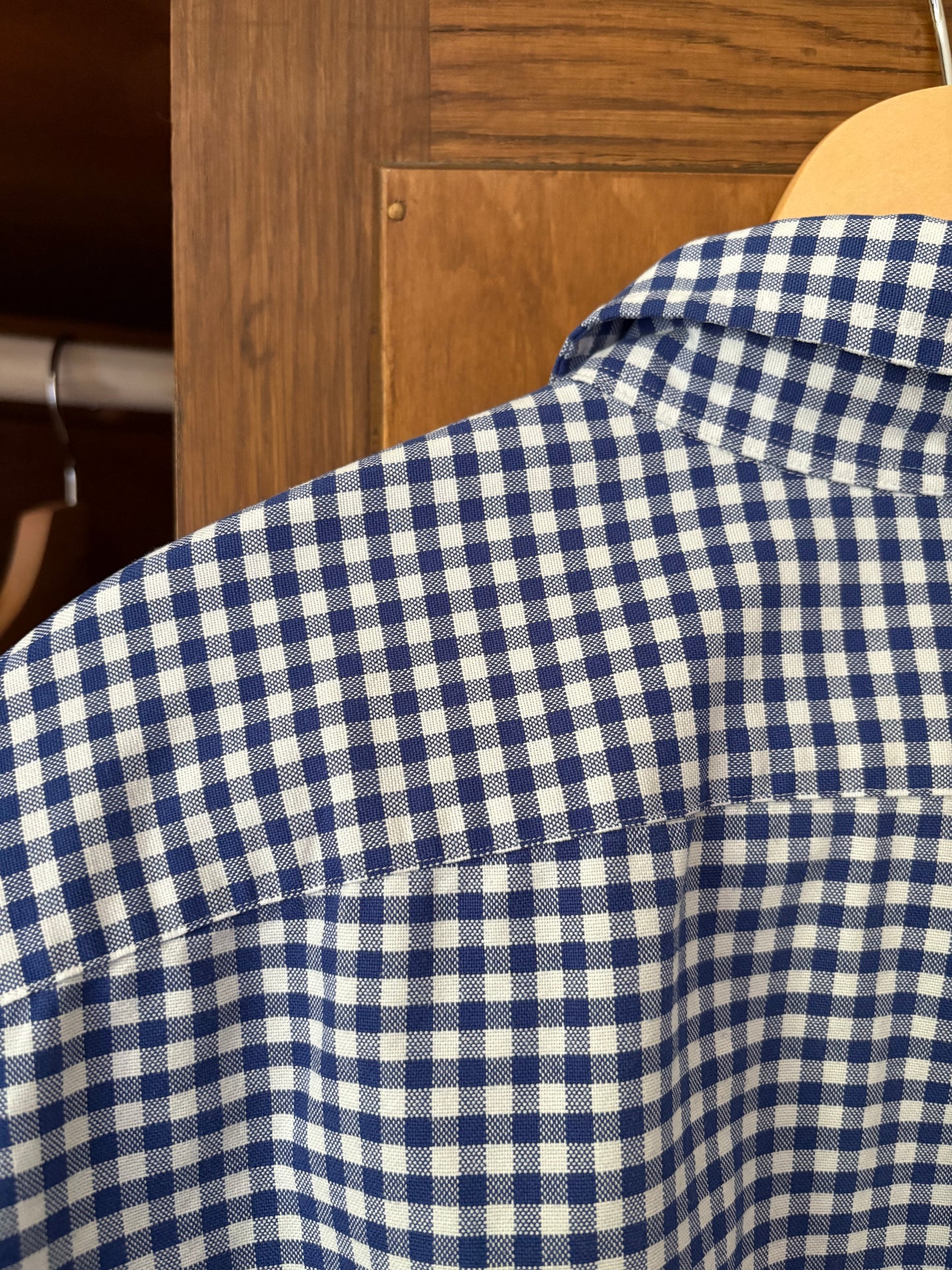 Chemise vichy bleu Ralph Lauren (Xxlarge)