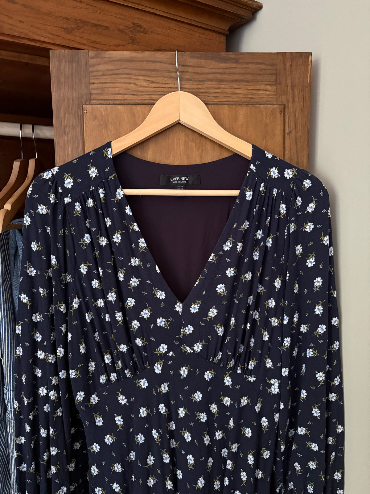 Robe longue fleurie Ever New (S/M)