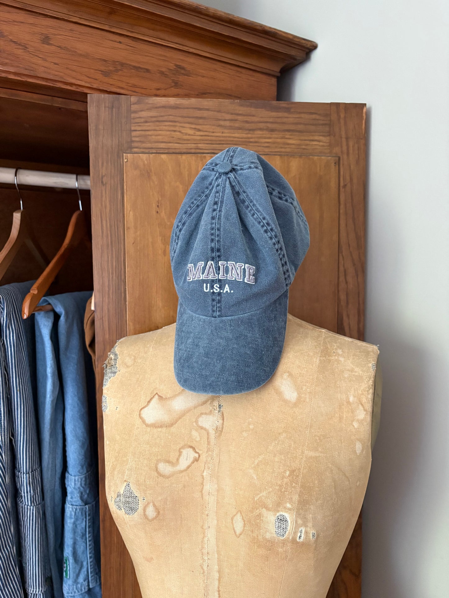Casquette effet denim fisherman (O/S)
