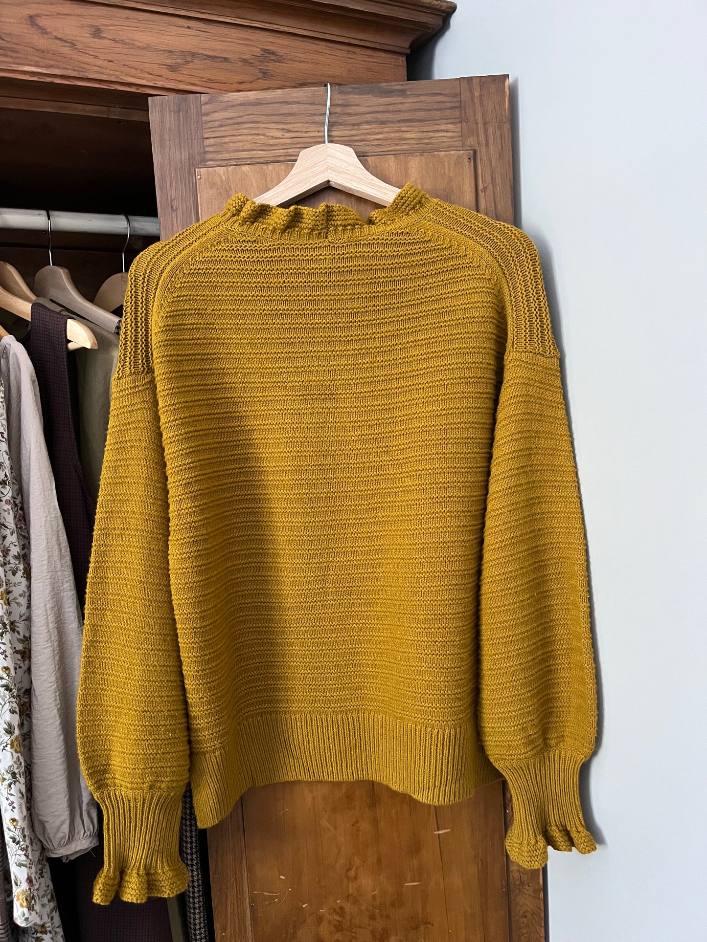 Tricot ocre Madewell (M/L)