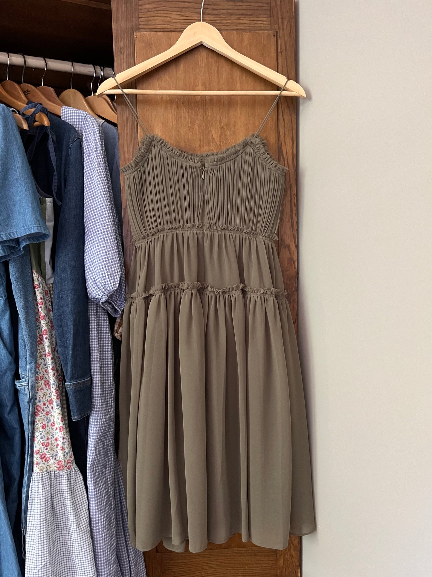 Robe verte Banana Republic (Xsmall)