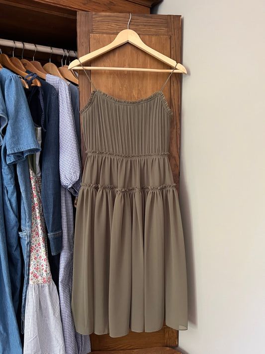 Robe verte Banana Republic (Xsmall)