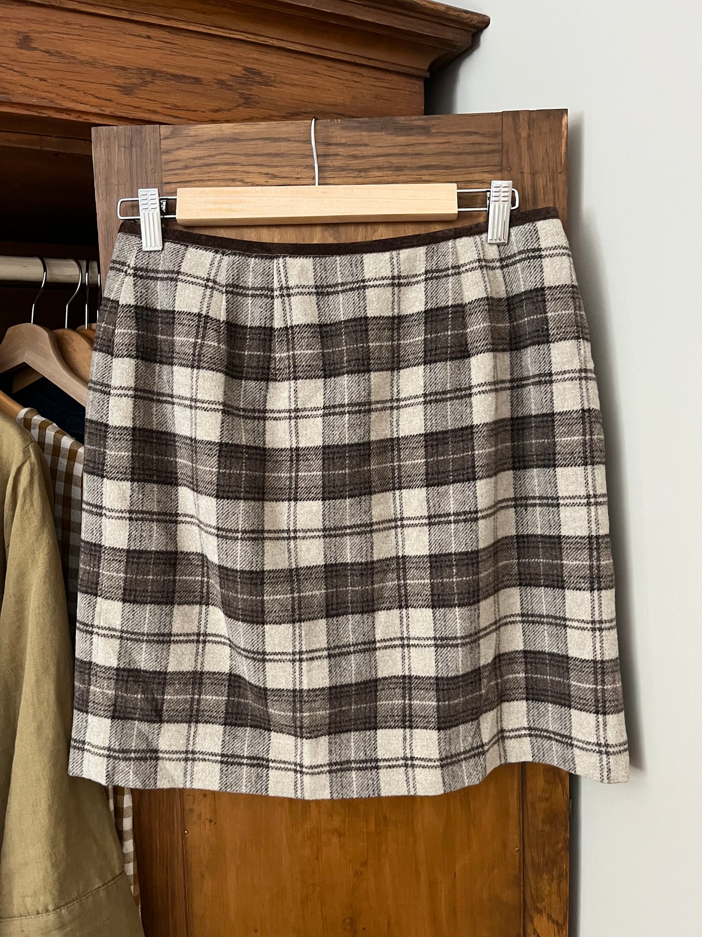 Jupe à carreaux en laine GAP (Small)