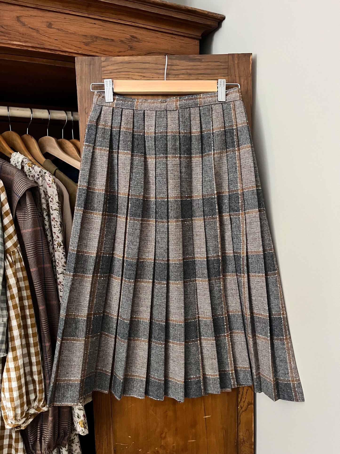 Jupe en laine vintage (Xsmall)