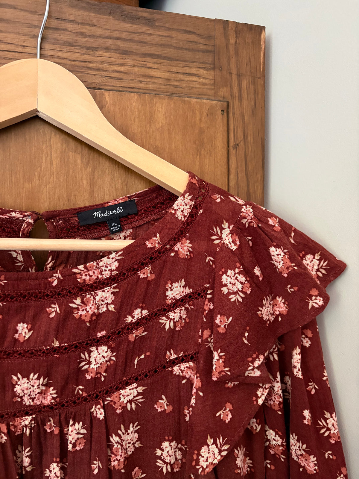 Blouse fleurie Madewell (Xlarge)