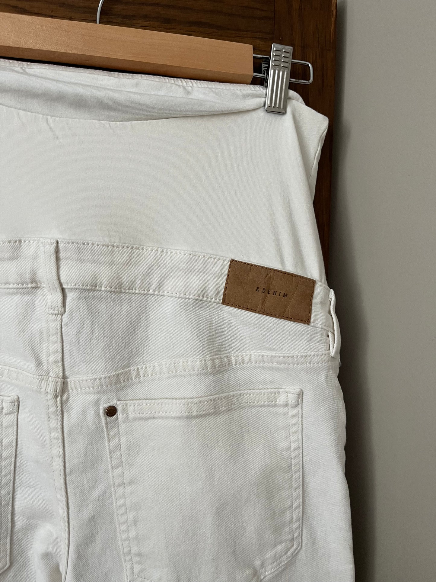 Jeans blanche maternité H&M (S/M)