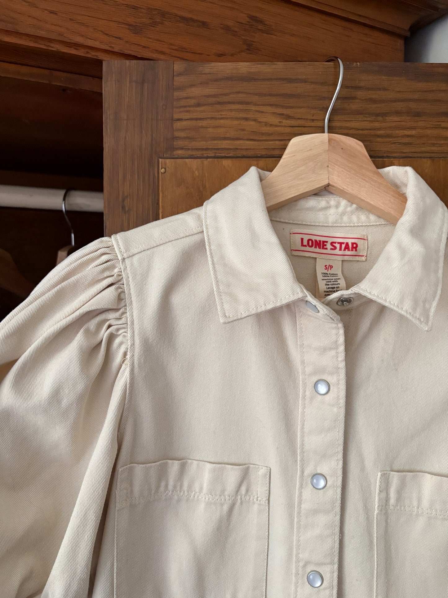Chemise manches bouffantes (Small)