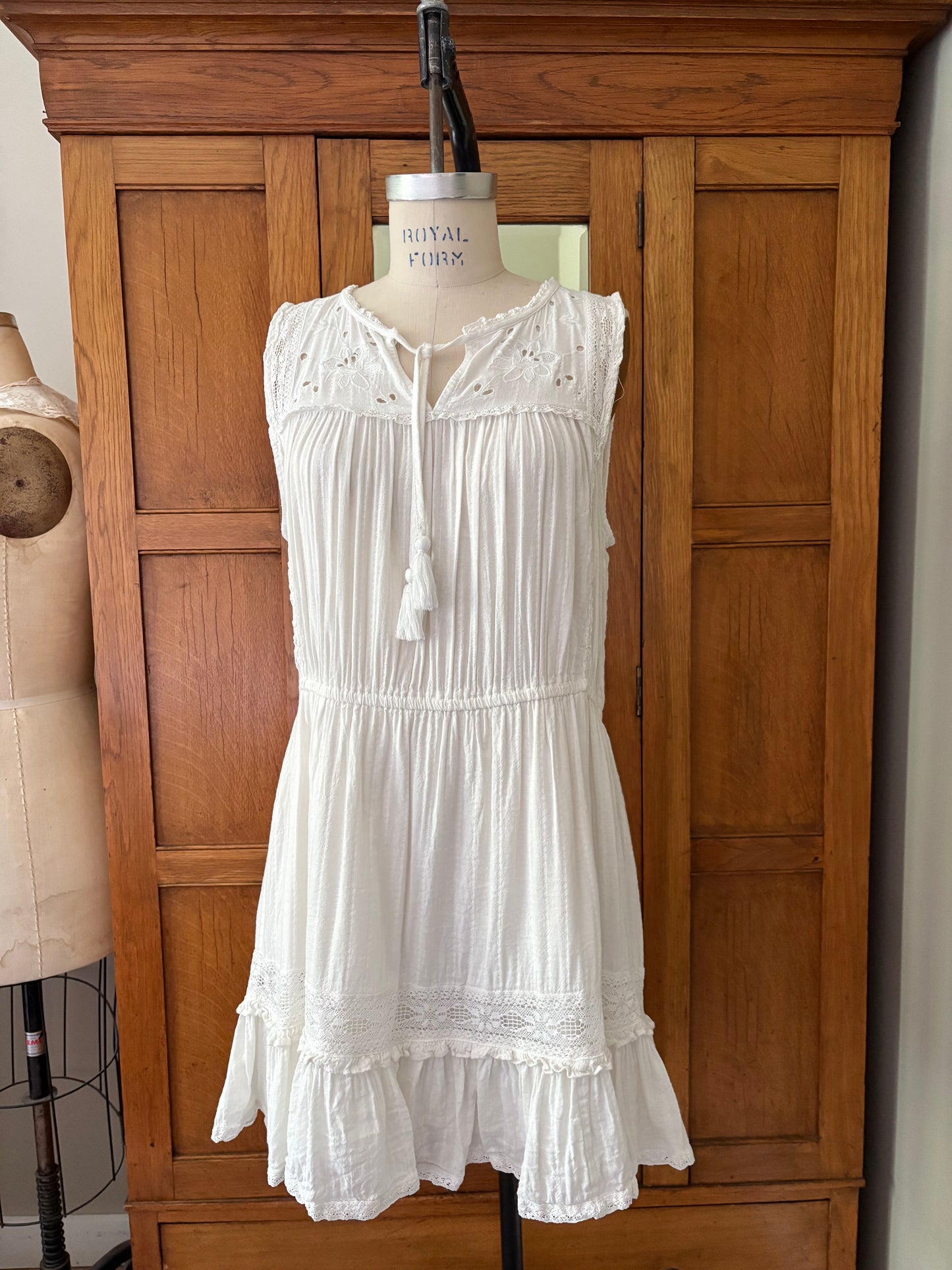 Robe blanche Lucky Brand (Large)